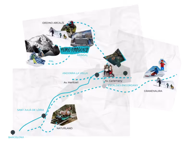 MAPA YOMO PATAGONIA ARINSAL