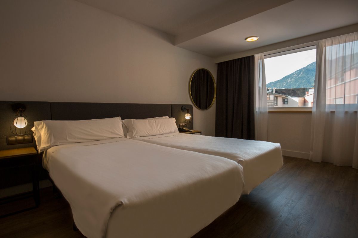 Habitación estándar twin Hotel Yomo Cèntric